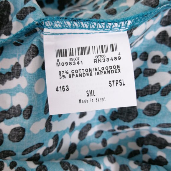 Landau Scrub Top 4163-STPSL Sway With Me Teal - Picture 5 of 9